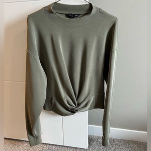 Club Monaco Cropped Crewneck